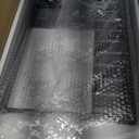 VVW 21.6 Inch Bamboo Shower Bench Seat Chair Stool with Arms for Inside Shower, Heavy Duty Spa Bath Chair with 2 Movable Hooks, Non-Slip Feet for Bathroom Accessories (Black)