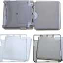 Clear TPU Silicone Cover Soft Crystal Protective Case for Gameboy Advance SP GBA SP Console (Clear)