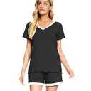 T-shirt and Shorts for Women's Size 2XL 2 pcs