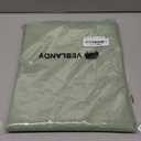 Veblandy Rectangle Tablecloth Waterproof Linen Textured Table Cloth Stain and Wrinkle Resistant Washable, Decorative Fabric Table Cover for Dining, Party and Camping (Sage Green, 52 * 70)