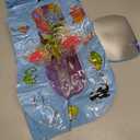 Inflatable Tummy Time Water Mat with Mirror  Portable Baby Play Mat for 012 Month Infants, Strengthen Muscles & Promote Sensory Development, Gift for Boys & Girls