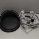 Rolling Stool with Backrest Low Height Rolling Stools, Low Roller Stool Chair, Roller Seats for Home, Office, Garage, Shop, Library