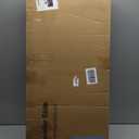 Babytronic Toddler Slide, Kids Indoor Outdoor Playset with Basketball Hoop & Ring Toss, Foldable Baby Plastic Slide, Outdoor Playground Climber Slide (Gray&White)