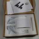 Fingerprint Smart Door Lock with App Code Backup Key Fingerprint Smart Door Knob Keyless Entry Door Lock with Handle for Home Hotel Office Apartment Bedroom Silver (Black)