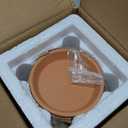 vensovo 4 Inch Terracotta Plant Saucer Pots Tray - 6 Pcs Round Planter Saucers for Indoor & Outdoor Plants, Small Clay Trays Perfect for 3 Inch 3.5 Inch 4 Inch Flower Pot