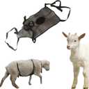 Goat Anti Breeding Apron  Adjustable Anti-Mating Skirt for Goats and Sheep, Livestock Bellyband Harness for Bucks, Sheep Control Clothing, Farm Animal Supplies