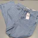 MATILDA MEDIUM-RISE STRAIGHT-FIT JEANS, Size US 4
