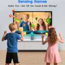 MetFut Motion Video Game Console for Kids & Adults, Plug & Play AR Camera Games for TV, for Indoor Physical Play & Interactive Family Fun. Great for Family Game Night, Playtime, and Playdates