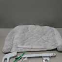 Zoratoo Cat Window Sill Perch with Large Bolster, Easy to Adjust & Assemble Cat Window Seat for Windowsill & Bedside, Pet Hammock Bed for Large Cats and Kittens (Grey, L)