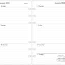 Newestor 2026 Weekly & Monthly Planner Refill, 3-3/4" x 6-3/4", Jan 2026 - Dec 2026, Personal/Compact/Size 3
