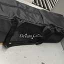 Dream On Me Zodiak Baby Playard, Breathable Mesh Sides, Soft Comfortable Mattress, Quick & Easy to Fold with Travel Carry Bag, Compact Space Saving Design - Black