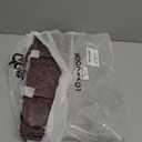 MOSISO Laptop Bag for Women, 17-17.3 inch PU Leather Tote Bag Compatible with MacBook, HP, Dell, Asus Notebook, Front Embossed Retro Hibiscus Computer Bag with Silk Scarf&Clutch Purse, Slate Purple