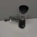 Hamilton Beach Portable for Shakes and Smoothies, 14 Oz BPA Free Travel Cup & Lid, Durable Stainless Steel Blades, Personal Smoothie, Black (51101AG)