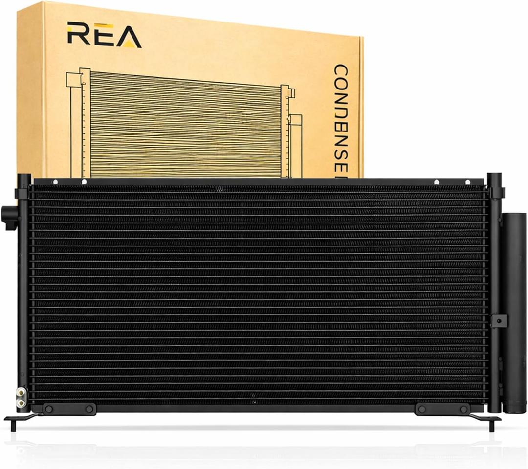 Air Conditioning A/C Condenser Compatible with Honda Civic 2006-2011, 1.8L 2.0L, Coupe 2-Door Only, Replace# 80102SVAA01 | for Honda Civic 2006-2011, 1.8L 2.0L, Coupe 2-Door Only, Replace# 80102SVAA01
