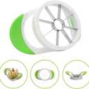 OCEANDEEP Apple Slicer and Corer Set  OCEANDEEP Stainless Steel Apple Cutter with Soft Grip + Adjustable Jar Opener Tool  Kitchen Gadgets for Easy Fruit & Lid Removal