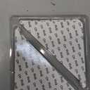 Rabenda 8 Pcs Grippers for Rugs, Non Slip Rug Pads for Hardwood Floors and Tiles, Reusable Rug Tape for Area Rugs, Dual Sided Adhesive Rug Pad Gripper Keep Corners Flat(Black)