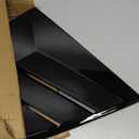 Rear Window Louvers for Honda CRV CR-V 2017 2018 2019 2020 2021 2022 Accessories Sporty Air Vent Cover Trim Window Glass Blinds Glossy Black