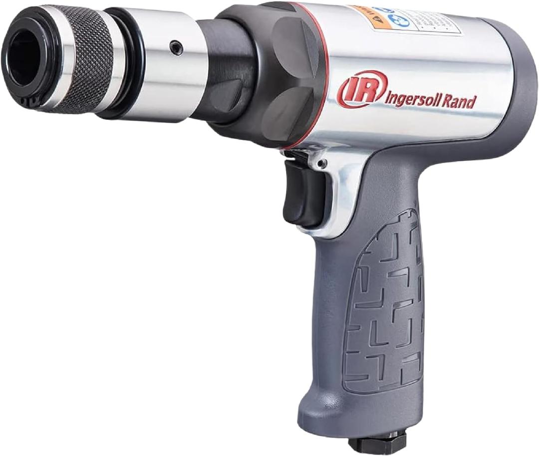 Ingersoll Rand 123MAX Vibration Reduced Air Hammer, 3,530 BPM, 2-5/8" Stroke, Round Shank (Short Barrel)