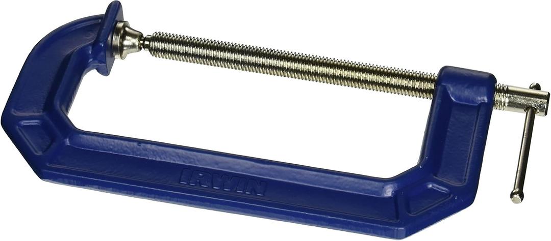 IRWIN Tools QUICK-GRIP C-Clamp, 8-inch (225108)