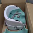 Ingenuity Baby Base 2-in-1 Booster Feeding and Floor Seat with Self-Storing Tray - Mist