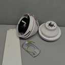 RIIGOOG 42'' Ceiling Fan with Lights, 3 Wood Blades Ceiling Fan with Reversible DC Motor 3 Color Dimmable 6 Speeds Modern Ceiling Fan with Remote Control for Patio Living Room Bedroom Office(Grey)