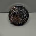 Delta 6-Setting Chrome Shower Head with High Pressure Spray, 6 Inch Round Shower Head, Showerheads, 1.75 GPM Flow Rate, Chrome 52535