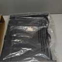 Stadium Seats for Bleachers with Back Support, Bleacher Chairs with Backs and Cushion Wide, Portable Folding Seats with Magnetic Bottom Strips, Includes Shoulder Strap - Black (1, Black)