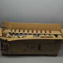 Msi MAG 346CQ 34-inch 3440 x 1440 (UWQHD) Gaming Monitor, 180Hz, Adaptive-Sync, HDMI, DisplayPort, VESA Mountable, Tilt, Height Adjustable, Speaker, 1ms, Black