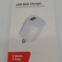 USB wall charger 5watt