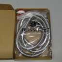 Blissland Shower Hose, 59 Inches Long Stainless Steel Handheld Shower Head Hose with Brass Insert and Nut - Durable and Flexible
