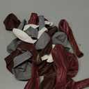 PartyWoo Burgundy White and Gray Balloons 66pcs 12 Inch Burgundy Maroon White Grey Balloons for Graduation Baby Shower Birthday New Year's Eve Anniversary Bachelorette Retirement Party Decorations