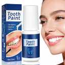 Tooth Paint - Instant Teeth Whitening Paint for Yellow Teeth, Smokers and Coffee Lovers, Creates a Dazzling White Smile in Minutes