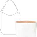 Tote Bag Organizer Insert for The Row N/S Parker Tote M Handbag,Custom Fit Inside Premium Vanile Lightweight WaterResistant Purse Insert with Cup Holder Accessories