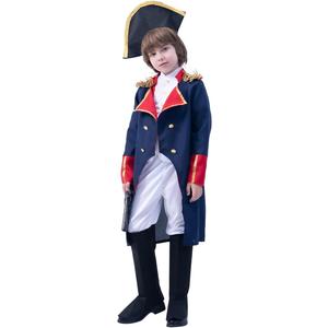 PGOND Boy's Napoleon French Emperor Costume (M/7-9Y)