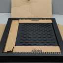 Tecmojo 12U Open Frame Network Rack for IT & AV Gear, AV Rack Floor Standing or Wall Mounted,with 2 PCS 1U Rack Shelves & Mounting Hardware,Network Rack for 19" Networking,Audio and Video Device