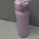 REDUCE Aura Vacuum Insulated 26 oz Water Bottle - Leak-Proof & Chug Spout for Quick Hydration - Keeps Drinks Cold for 30 Hours - Removable Handle for Travel or Gym - Soft Sit Base - Lilac Bud