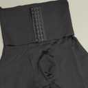 TAILONG Men's Shapewear Tummy Control Shorts High Waist Underwear Slimming Body Shaper Compression Boxer Brief (Large, Black)