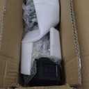 CAP Barbell 10 LB Rubber Coated Hex Dumbbell Hand Weight - Pair | Chrome Handle