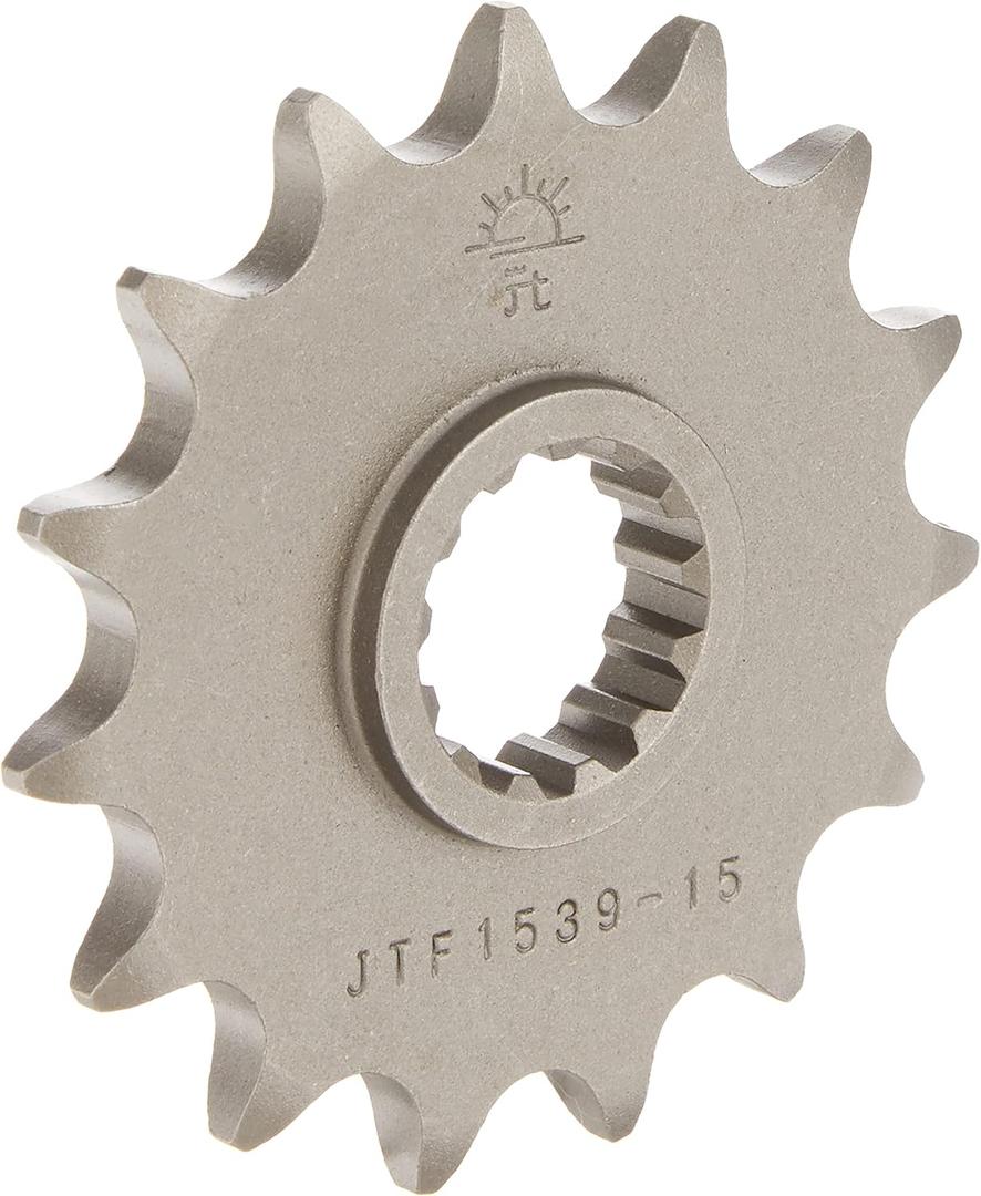 JT Sprockets JTF1539.15 15T Steel Front Sprocket , black