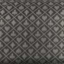 Speed Cloth Poker Table Fabric - 108X60 Inch Section of Suited Casino Card Game Table Felt Top Cover - Gray (Two- Tone Gray)