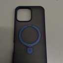 CASEKOO Designed Case for 14 Pro Max with Magnetic Invisible Stand [Military Drop Protection] [Compatible with MagSafe] Shockproof Slim Translucent Matte Promax Case 6.7 Inch, Blue