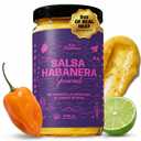 3 x Habanero Hot Sauce Authentic Mexican Style, Medium-High Heat, Small Batch Artisan Salsa, 100% Natural, No Preservatives, 8 oz