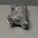 The Drop Womens @Caralynmirand Ruffle-Neck Tiered Mini Dress (2X, Black Floral Print)