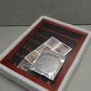 Championship Ring Display Case RGB LED - 30 Ring Large Baseball Ring Display Cases  Wall Display Case Ring Storage, Baseball Ring Holder Display, Holds Basketball Football Rings (Red)