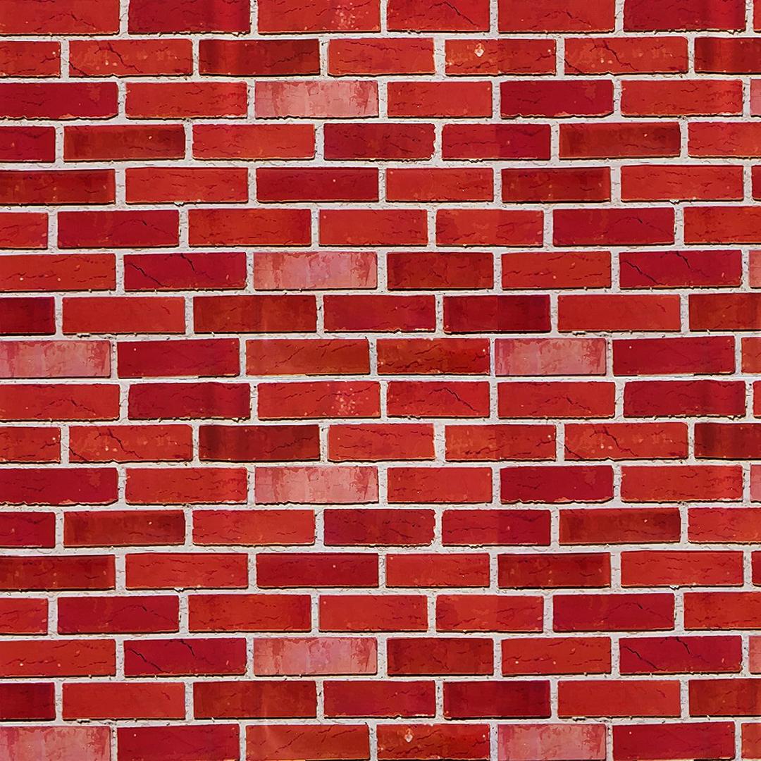 JOYIN Christmas Brick Wall Backdrop 4FT by 30FT Birthday Party Accessory Wall Decorations