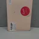 REECHO Warm Knitted Beanie Wig With 12" Beach Wavy Hair Extension - Synthetic Hairpiece for Women - Black Hat, Deep Brown With Highlights