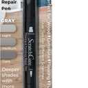 Cal-Flor PE49401CF ScratchCure 3 Shade Double Tipped Repair Pen for Use on Wood, Laminate, Flooring & Furniture, Gray