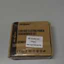 Hi-Spec Small Electric Screwdriver, Mini Drill Set, Rechargeable 3.6V Cordless Screwdriver with 26 Driver Bits, Power Tool for Small Projects & Home Use, Pink