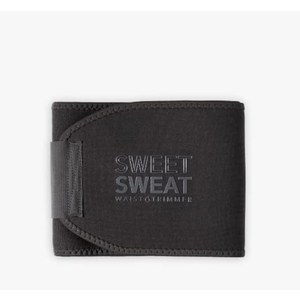 Sports Research® Sweet Sweat Waist Trimmer - Premium Sweat Enhancing Fitness Belt for Women & Men - M
