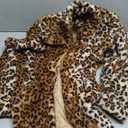 TOPONSKY Womens Winter Warm Lapel Faux Fur With Inner Lining & Buttons Coats.S